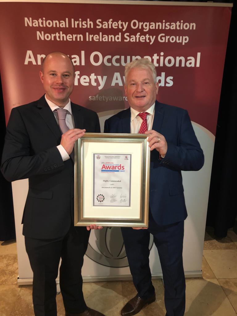 Winners NISO/NISG Highly Commended safety award